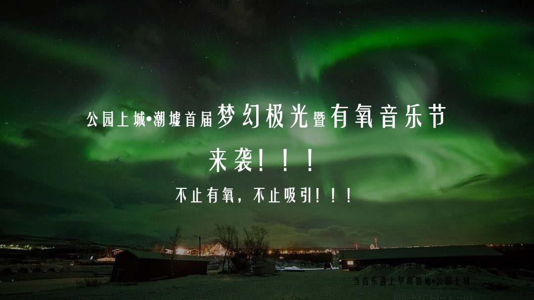 （光鉴上城 城市巨响主题）梦幻极光暨有氧音乐节活动策划方案