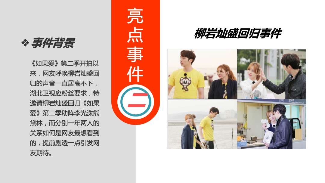 【如果爱】综艺事件项目结案报告