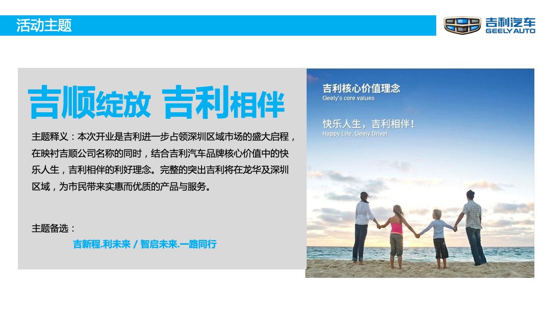 吉顺吉利开业庆典策划案