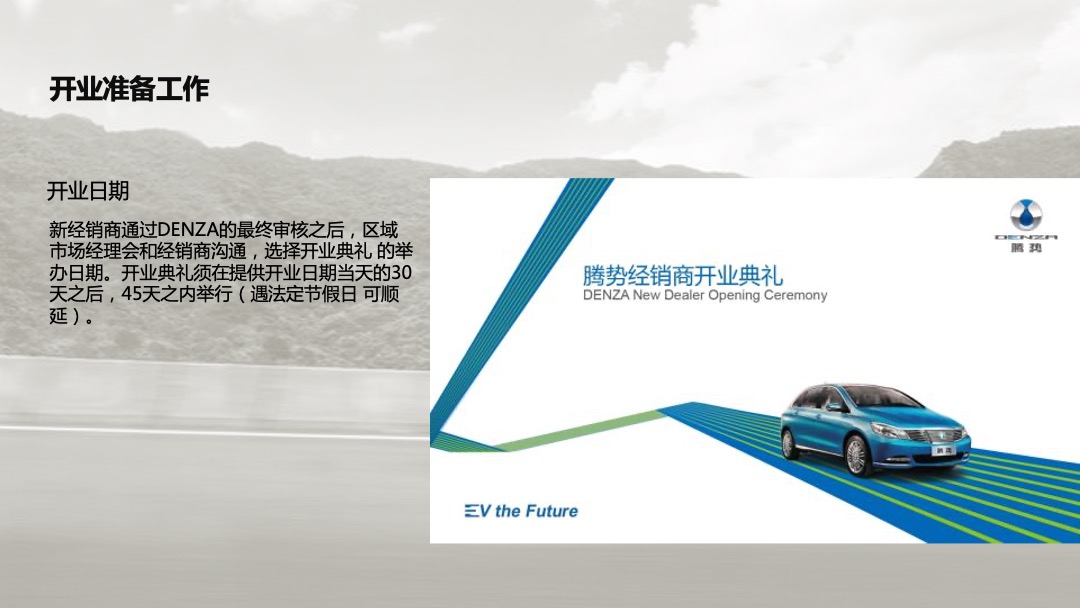 腾势新经销商开业活动新车发布执行手册