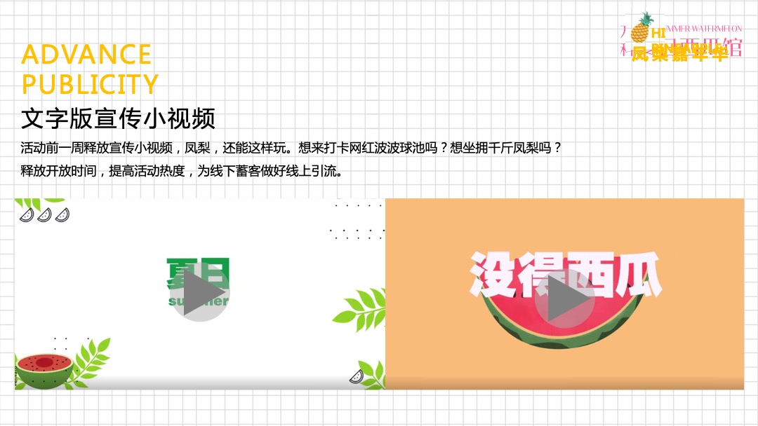 地产项目（甜蜜来袭·凤梨嘉年华主题）营销中心开放活动策划方案