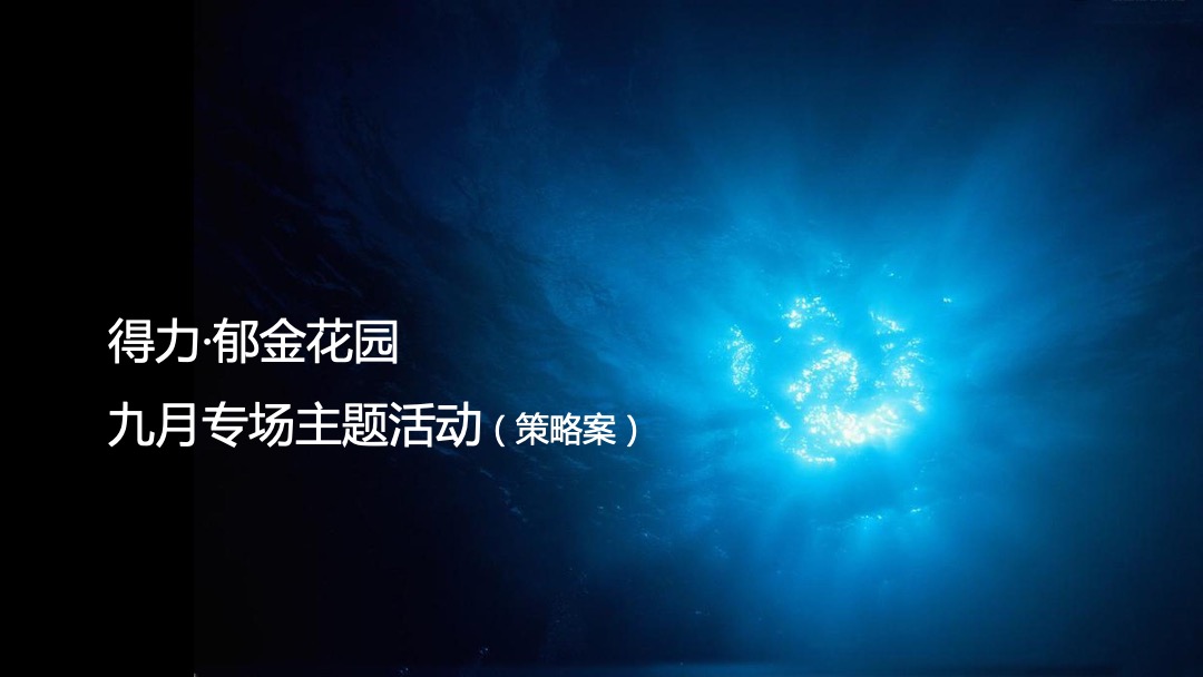 得力郁金花园私人定制名仕之夜夏威夷风情泳池派对策略案