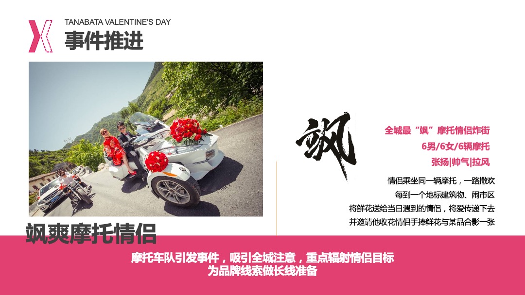 七夕情人节（含营销事件、活动场景、活动内容）整合方案