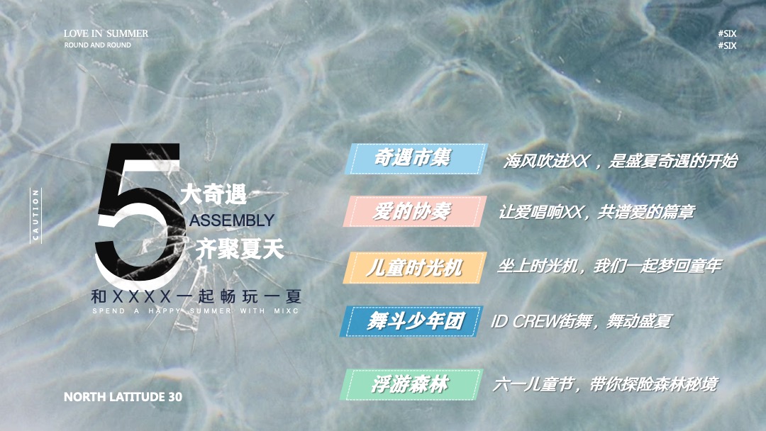 购物中心5-6月PR（30°奇遇记 主题）活动策划方案