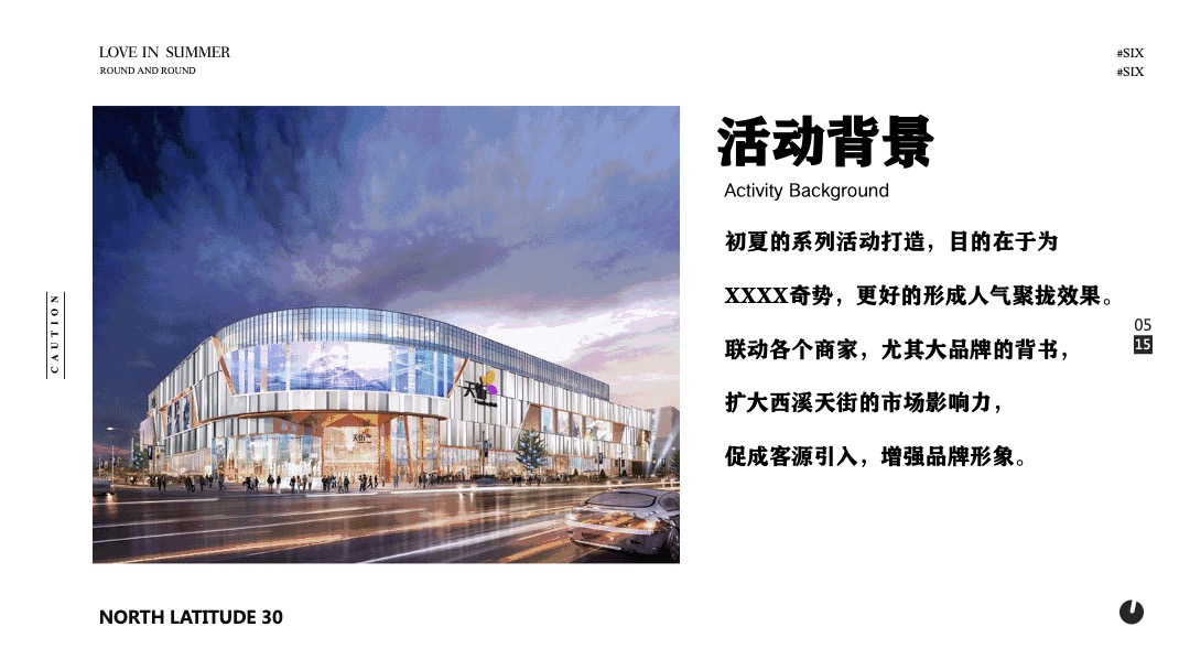 购物中心5-6月PR（30°奇遇记 主题）活动策划方案