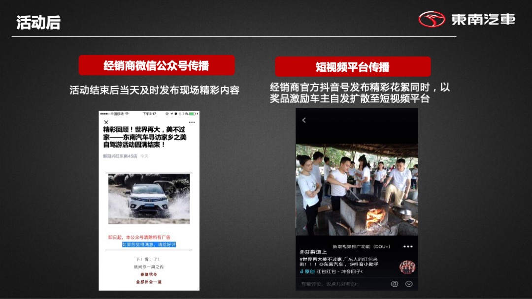 东南车主春季自驾游活动终端指导手册