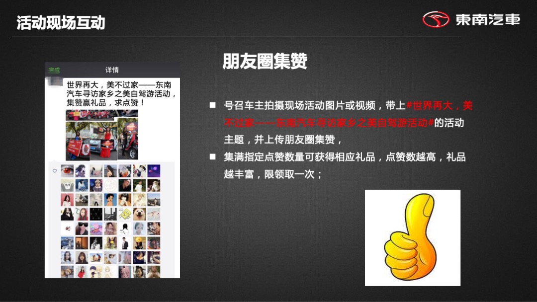 东南车主春季自驾游活动终端指导手册