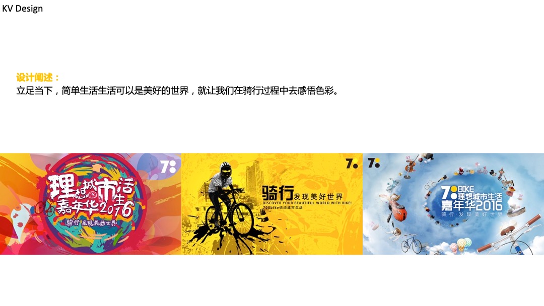 自行车品牌700Bike的--理想城市生活嘉年华