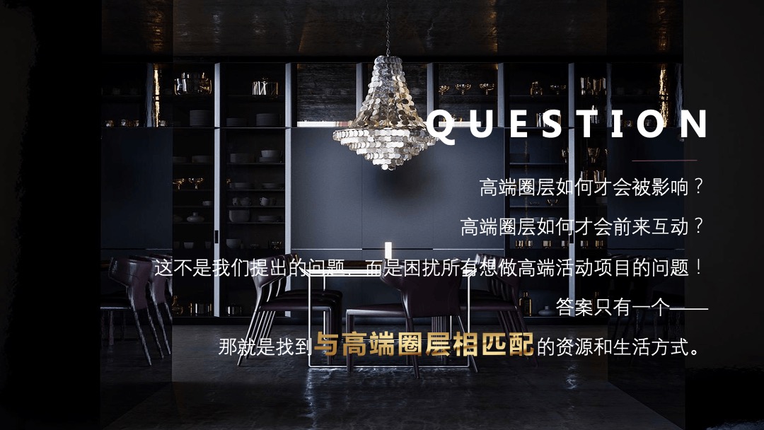 高端圈层活动资源推荐