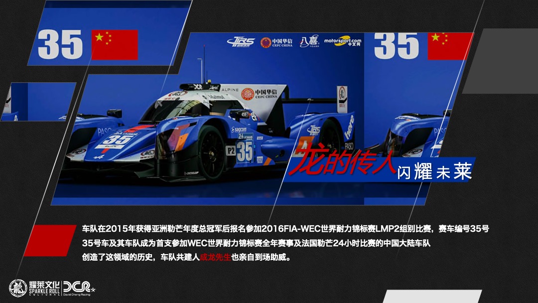 耀莱成龙DCRacing招商方案