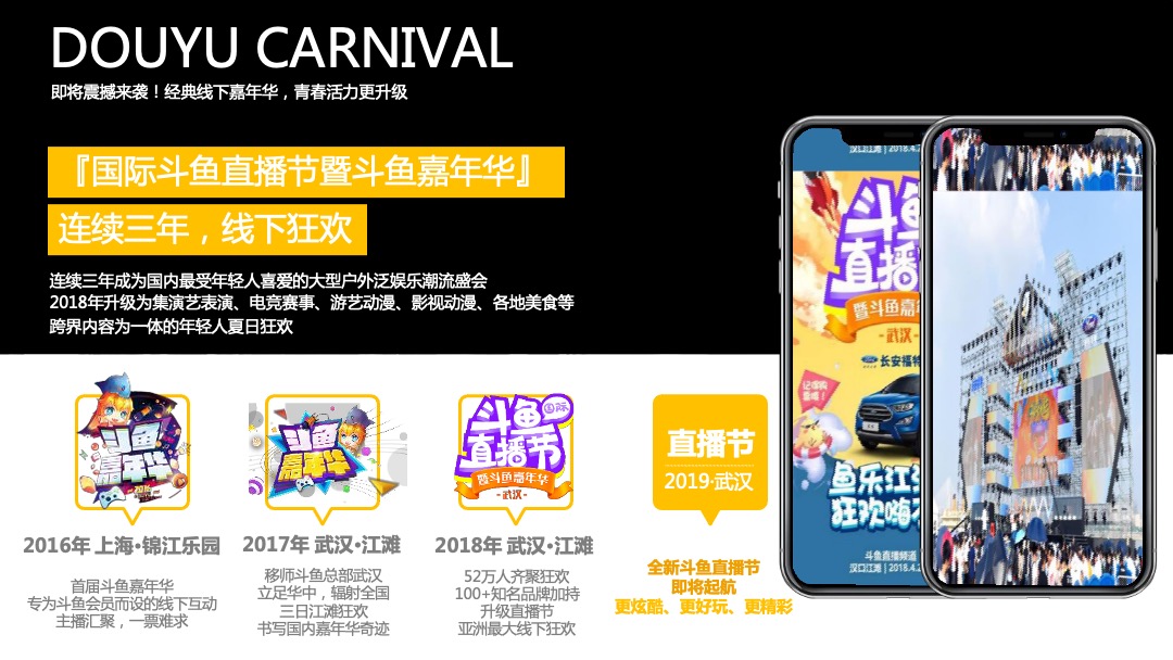 斗鱼国际直播节（嘉年华）招商方案