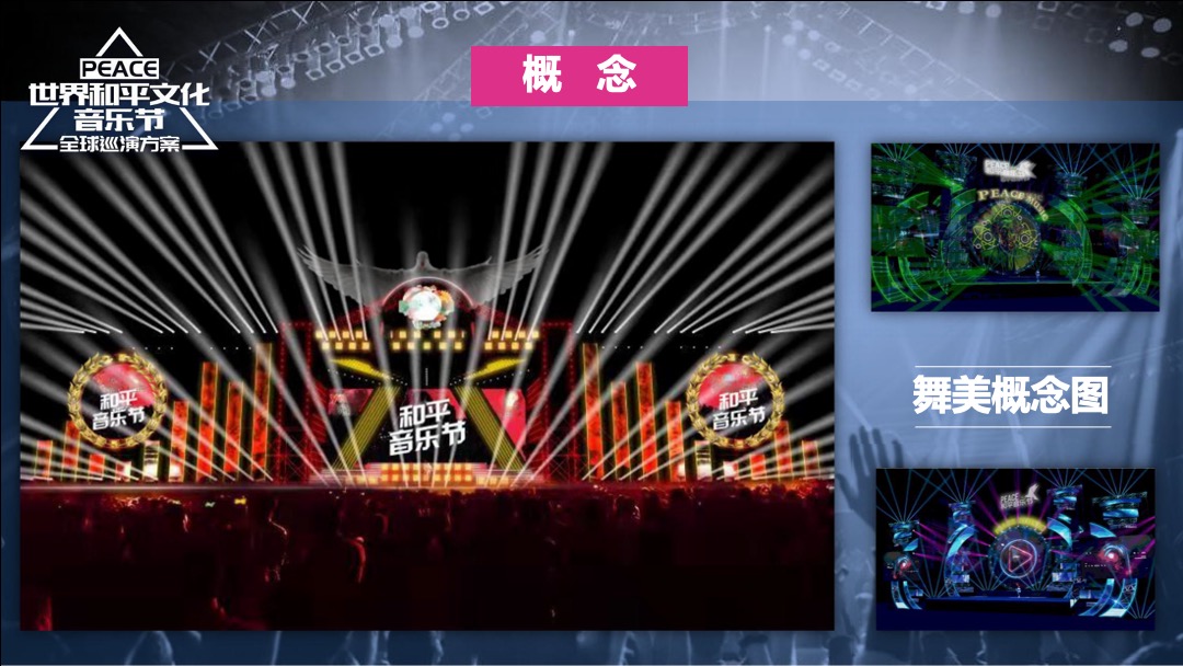 世界和平文化音乐节招商方案PPT版（沈阳站）