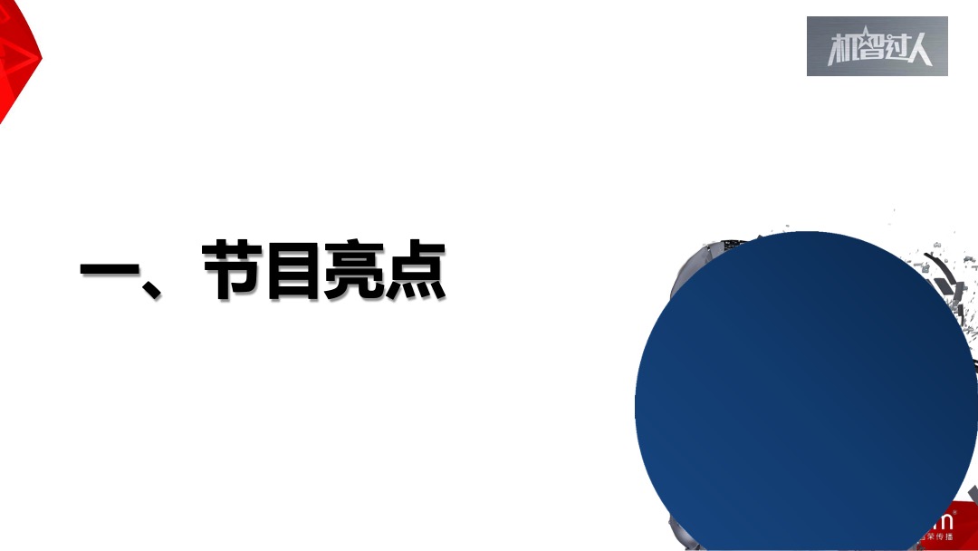 CCTV-1《机智过人》招商方案