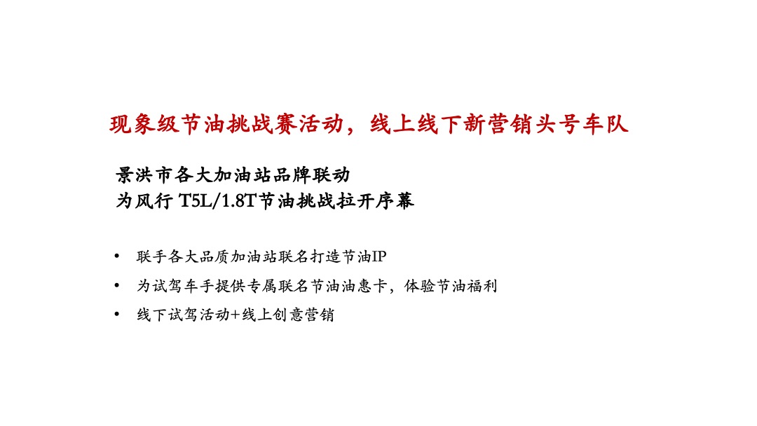 汽车品牌节油挑战赛（畅享自由主题）活动策划方案