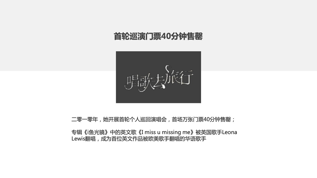 周笔畅巡回演唱会-招商方案