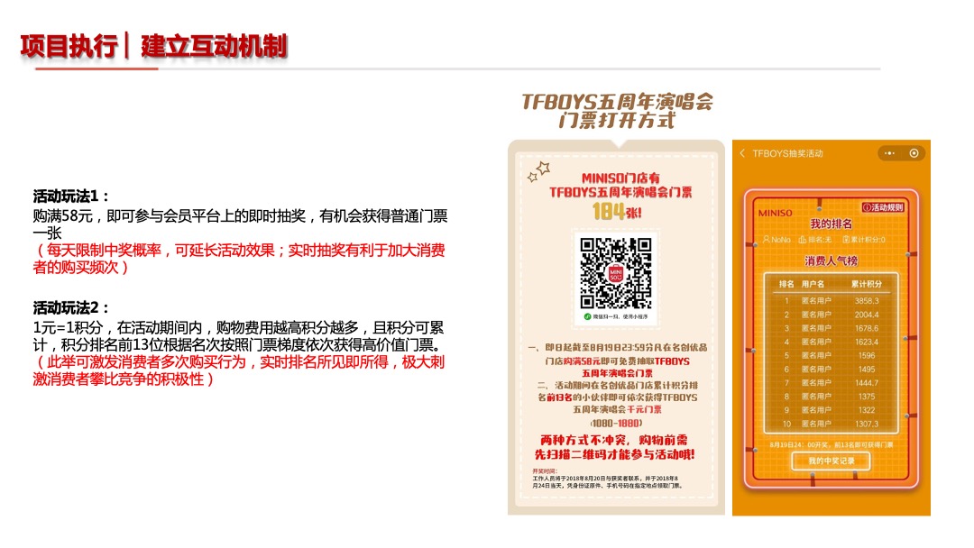 名创优品TFBOYS演唱会赞助项目营销结案