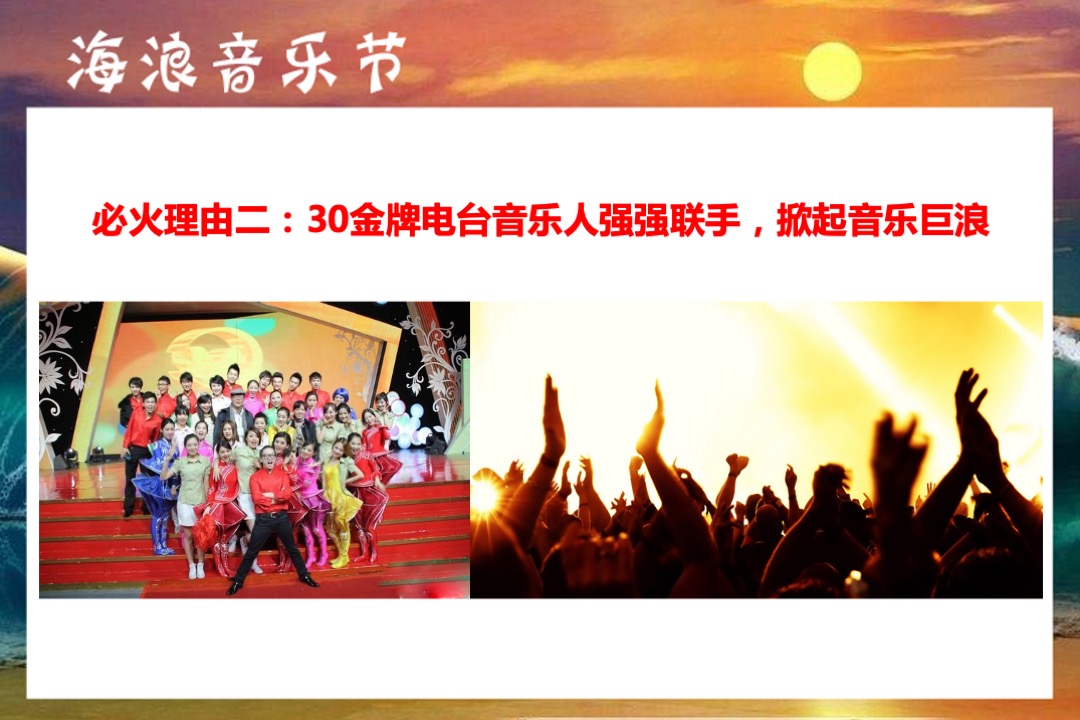 桃花岛海浪音乐节赞助方案