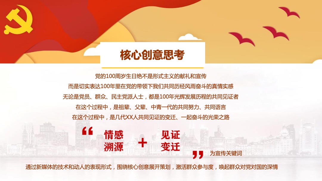 建党100周年献礼（百年恰似风华正茂主题）活动策划方案