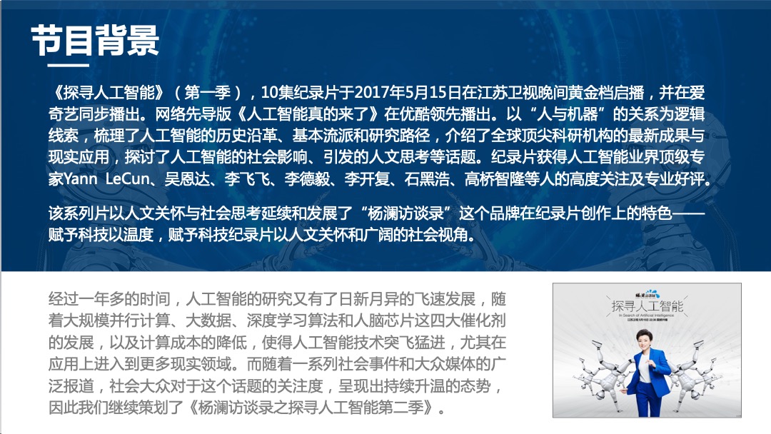 海尔《探寻人工智能II》商务方案