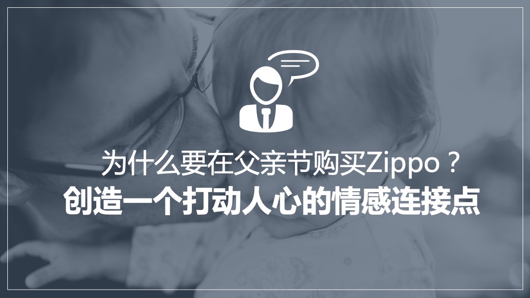 zippo父亲节campaign