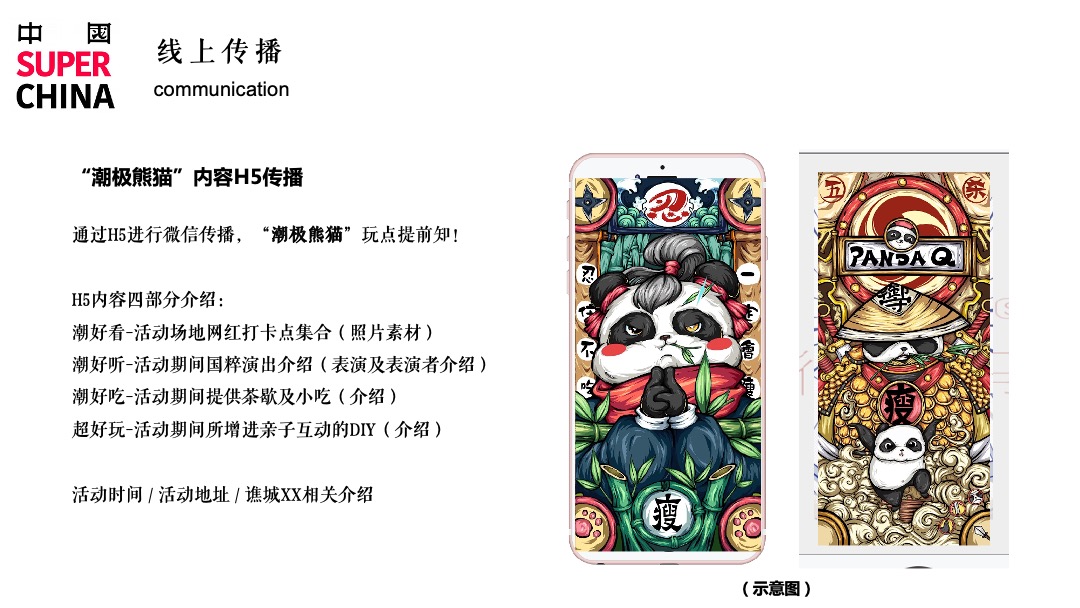 地产项目（国宝来袭 潮极熊猫主题）端午节国潮文化系列活动策划方案