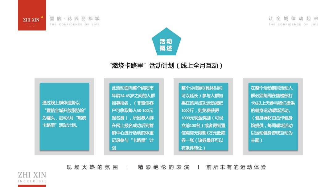 商业广场6月-8月运动音乐季（置信生活·全城律动主题）活动策划方案