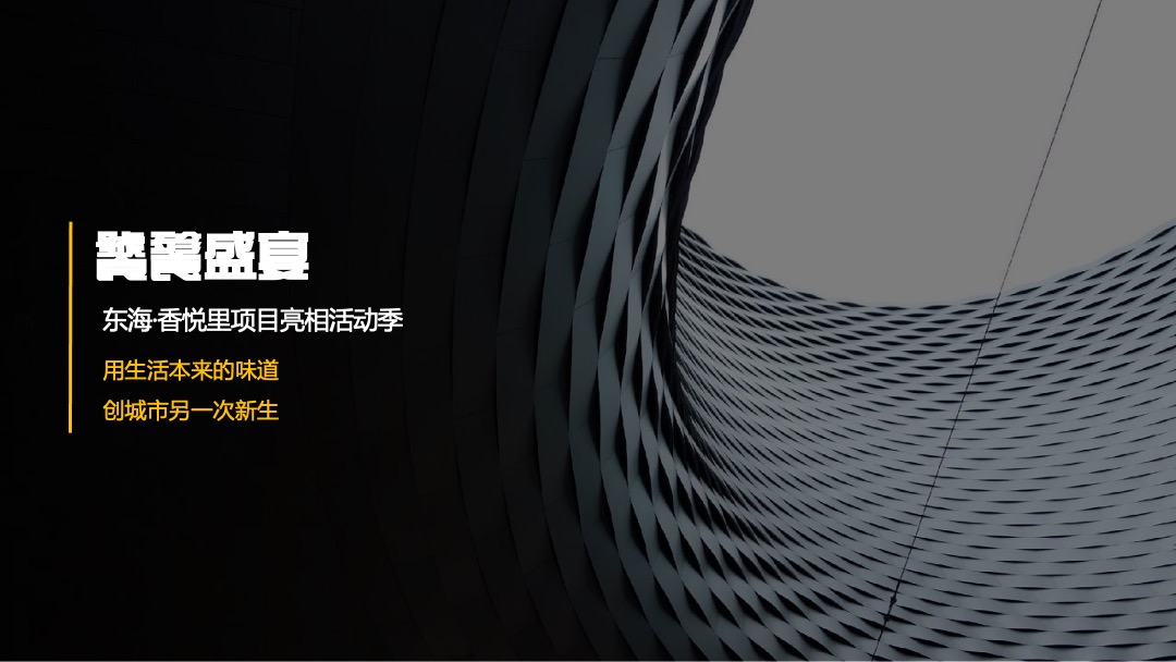 地产项目整体亮相活动思路方案