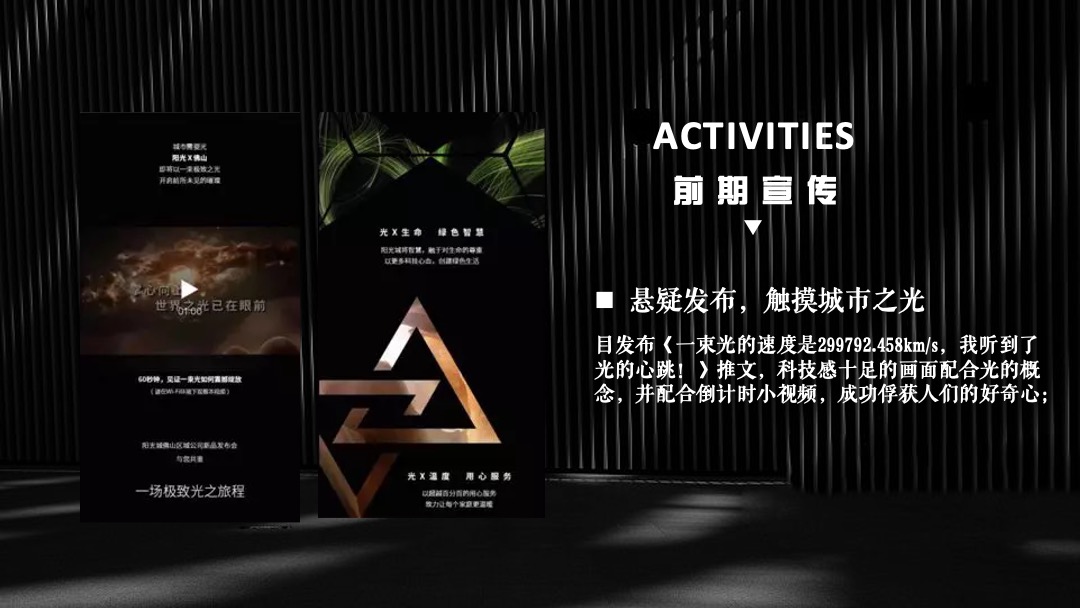 地产项目（以光之名 樾鉴未来主题）营销中心开放活动策划方案