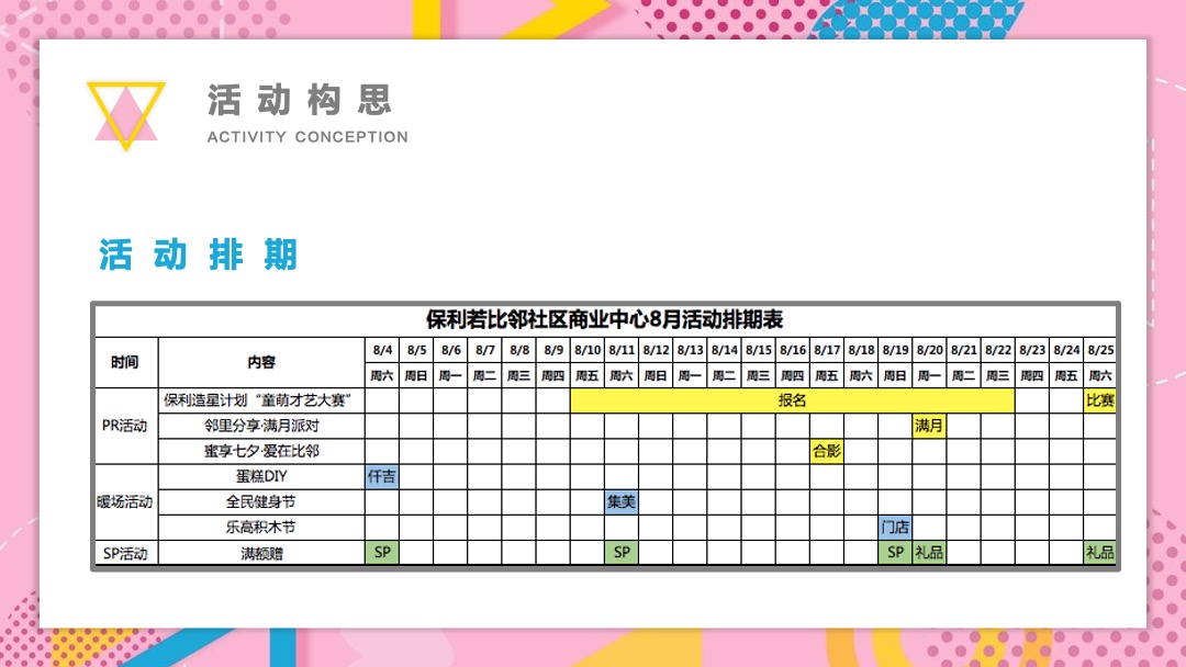 商业广场（萌心“童”在 乐在暑期主题）8月系列活动策划方案