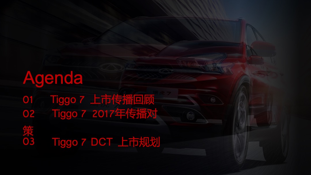 瑞虎7运动版上市传播方案