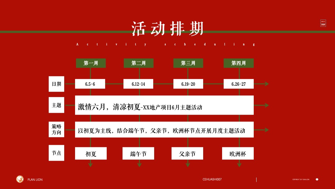 地产项目六月月度暖场（激情六月 清凉初夏主题）活动策划方案