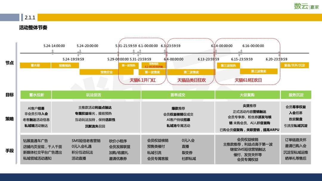 2021年天猫618年中盛典消费者运营方案