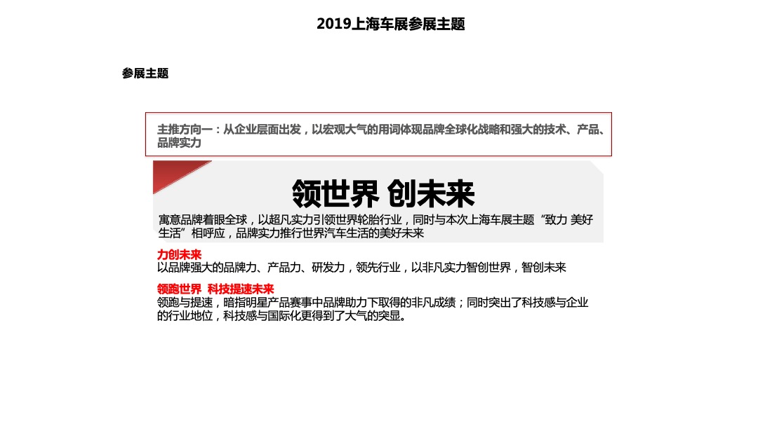 轮胎品牌上海车展策划方案