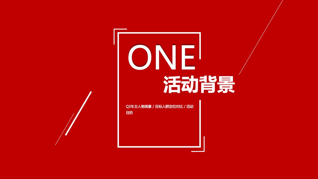 全新奥迪Q3宁波上市发布会（心无所限主题）系列活动策划方案