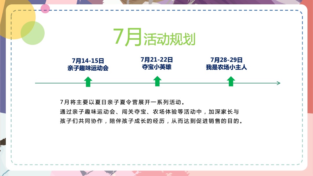 地产项目7-9月暑期亲子活动策划方案
