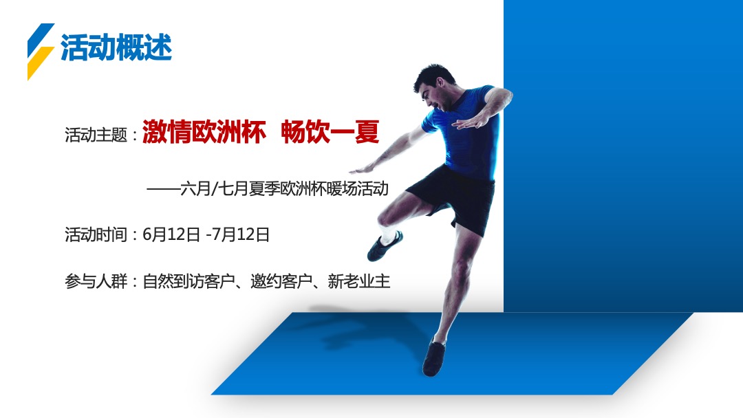 地产项目夏季欧洲杯系列暖场（激情欧洲杯 畅饮一夏主题）活动策划方案