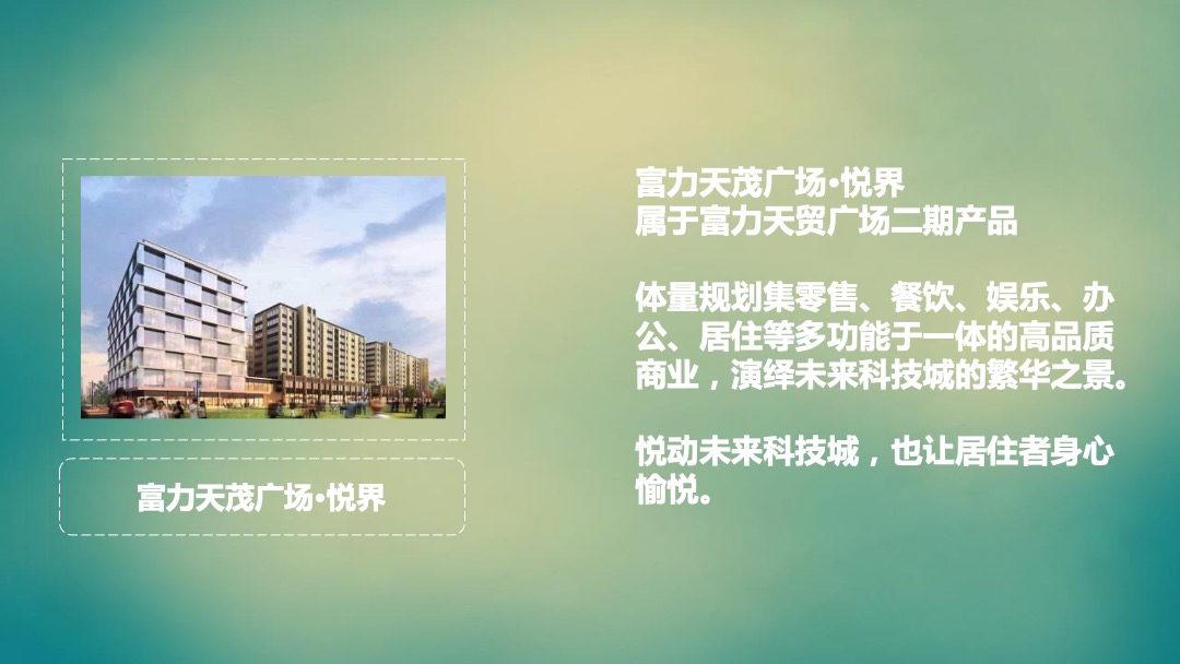 西溪蓝海平层推广提报