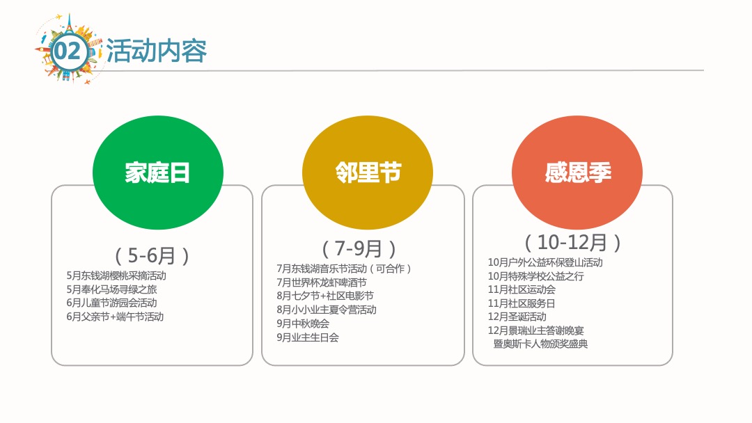 景瑞物业系列活动推荐活动方案