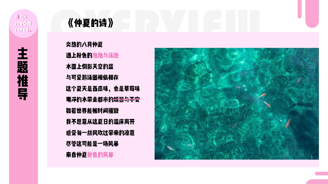 地产项目暑期夏日狂欢节（夏日粉色风暴主题）活动策划方案