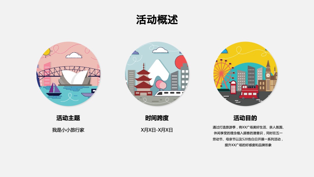 商业广场（小小旅行家主题）月度系列活动策划方案
