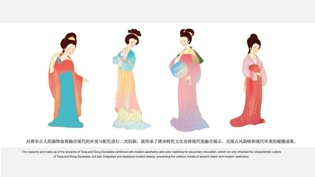 “活力唐宋”春夏季主题展美陈方案