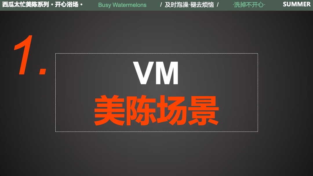 夏暑美陈方案-西瓜太忙-开心浴场