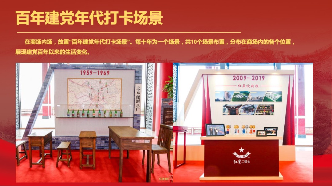 购物中心（百年逐梦 不负韶华主题）首届红色文化节活动策划方案