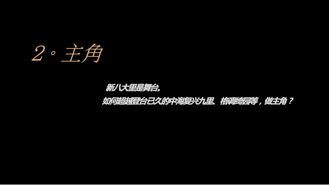 天地源一里洋房项目创意提报