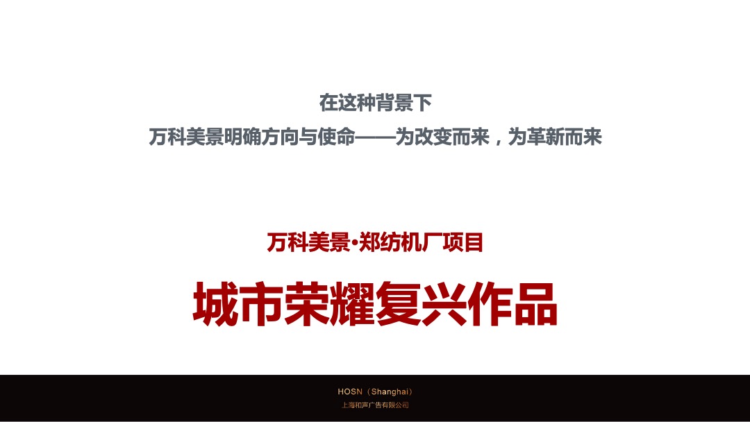 郑州双地王万科世玠营销推广案