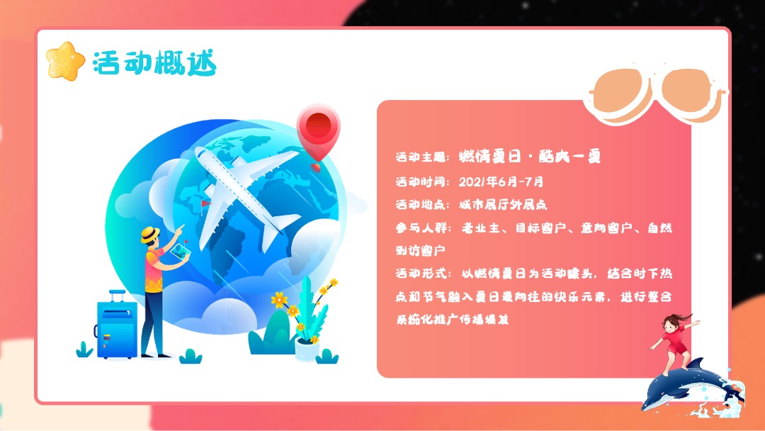 地产项目城市展厅外展点7月系列（燃情夏日主题）活动策划方案