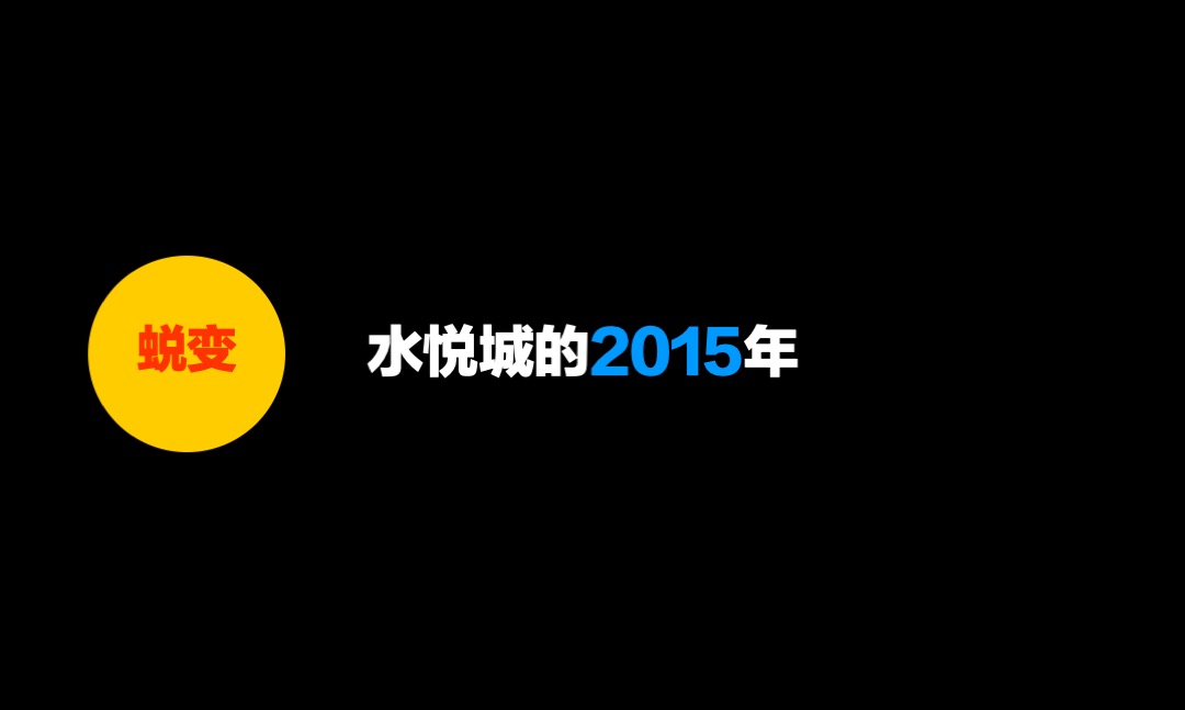 水悦城年度提案