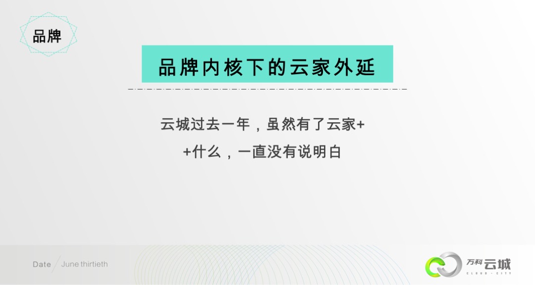 万科云城年度推广方案