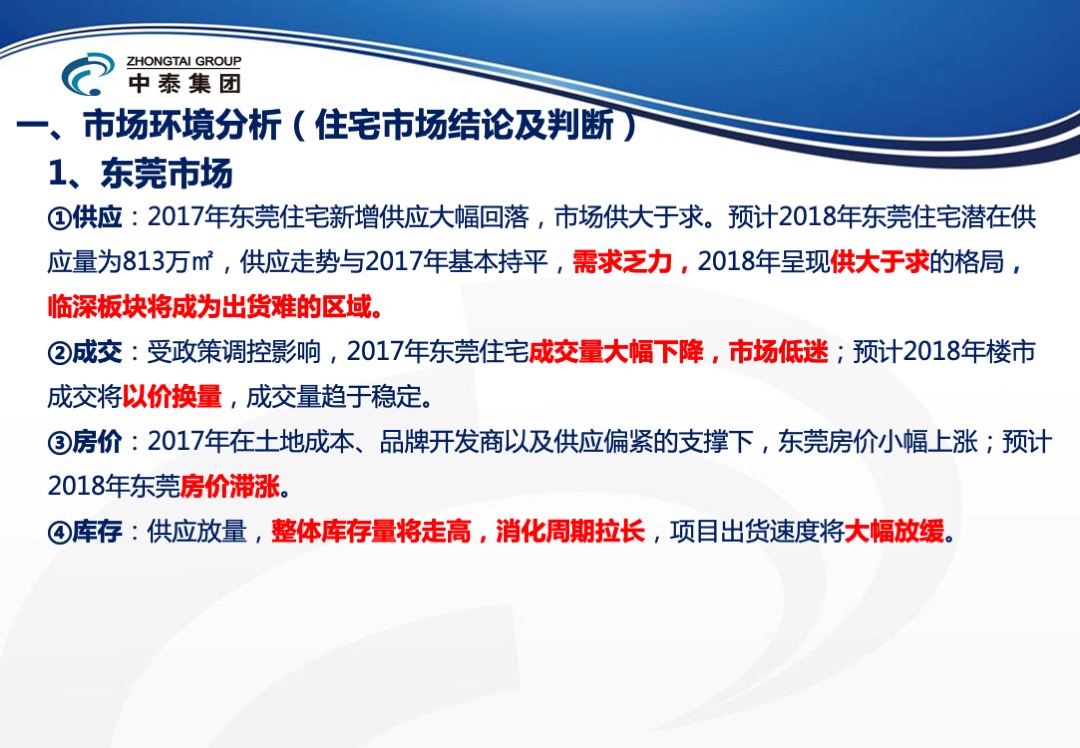 东莞峰境项目年度营销方案