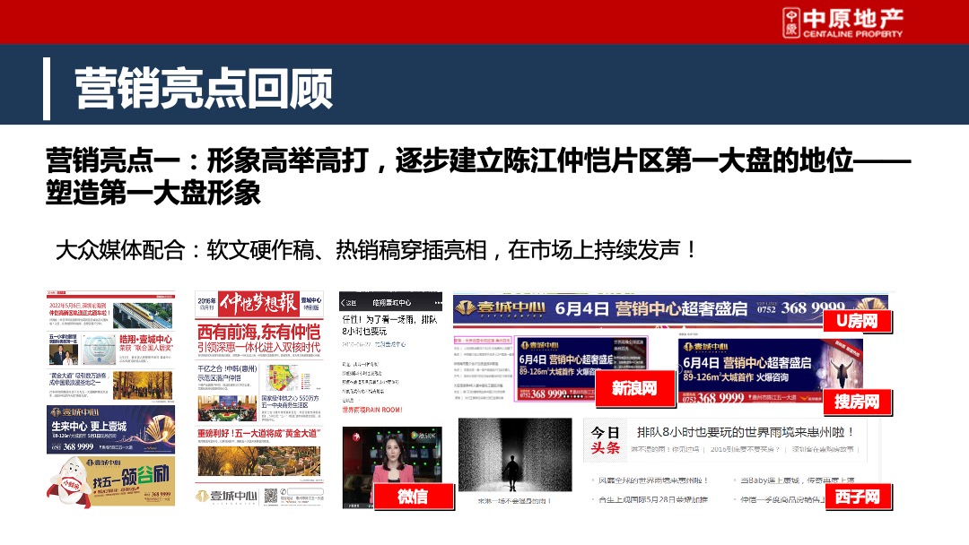 皓翔壹城中心年度营销方案